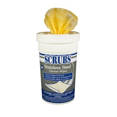 SCRUBS Stainless Steel Towel – Stainless Steel Cleaning Wipes | SCRUBS
